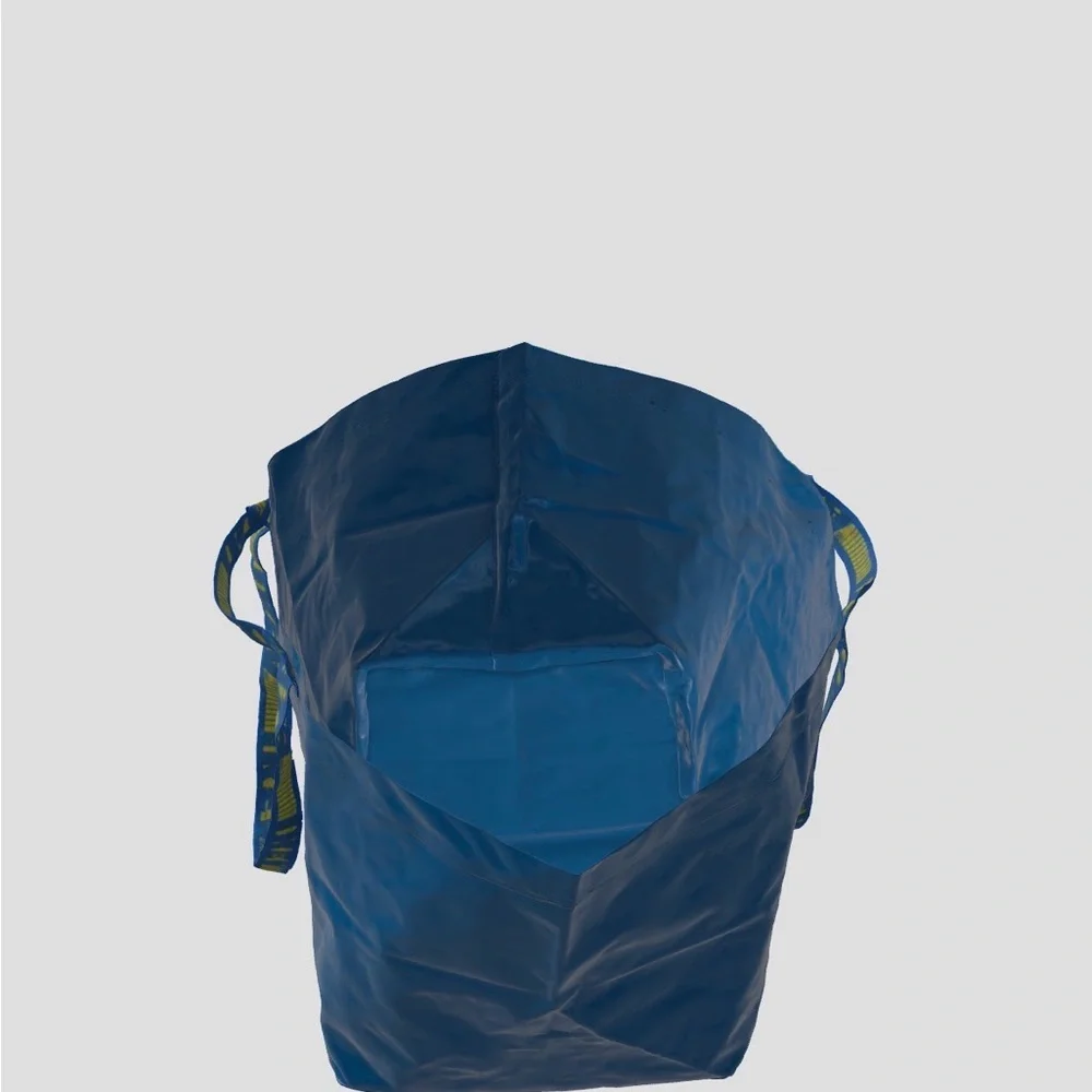 3 sturdy blue Ikea Frakta Bags storage holiday storage spring cleaning toy new